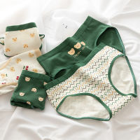 พร้อมส่ง?Sanay Bra?(N586) กางเกงชั้นในผ้า COTTON ลายหมี น่ารัก ผ้านุ่ม ใส่สบาย