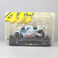 โมเดลรถมอเตอร์ไซค์  HONDA NSR 500 VR-46 Mugello 2001 ทำจากเหล็ก สัดส่วน 1:18