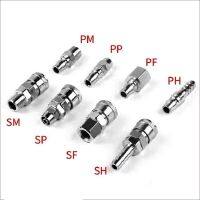 C ประเภท Pneumatic Quick แรงดันสูงข้อต่อ Pf30 Sf30 Pp30 Sp30 Pm30 Sm30 Ph30 Sh30ทำงาน Air Compressor