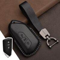 Top Leather Car Key Cover for VW Golf 8 Mk8 2020 for Skoda Octavia 4 8 A8 MK4 VAG Group 2021 Leather Key Covers for Car Key Towels