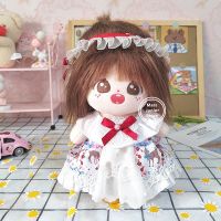 Genuine 20cm Doll Clothes K-Pop Idol Dolls Red Lolita Princess Dress TWICE Sana  Giselle Doll Accessories Fans Birthday Gift