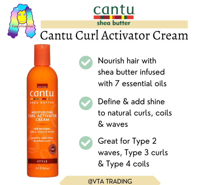 Cantu Curl Activator Cream Lazada PH