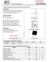 20pcs NCE6050KA NCE N-Channel Enhancement Mode Power MOSFET