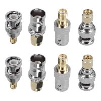 SMA to BNC Kits RF Coaxial Adapter Male Female Coax Connector 12 Pieces