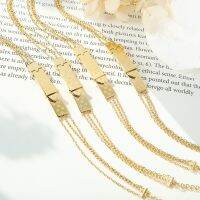 เครื่องประดับหัวเข็มขัดสายสร้อยลูกปัดทองคำ18K Amaiyllis สำหรับคู่รัก