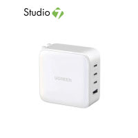 Ugreen Wall USB Charger 1 USB-A / 3 USB-C (PD100W) (US) GaN White (15336) by Studio 7