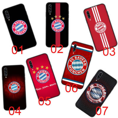 FC Bayern Munich อ่อนนุ่ม ซิลิโคน เคสโทรศัพท์ หรับ Samsung A01 A50S A31 M31 M21 A51 A10S A30S A11 A20 A50 A21S A21 M30 A71 A20S A70 M30S A30 A10 M51 Black ปก