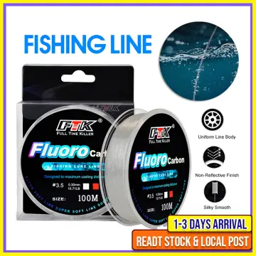 Noeby Fishing Line Fluorocarbon Nylon 100m 150m 4lb-36lb Carbon Fiber  Strong Leader Line Sinking Fishing Line Tackle