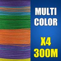 Multifilament สาย300เมตรตกปลาถักเปีย4เส้นปลาคาร์พตกปลารอกถักเชือก PE กระทู้20LB 60LB 100LB น้ำเค็มสายรีล