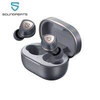 SOUNDPEATS Sonic Bluetooth 5.2 Wireless Earphones QCC3040 APTX-adaptive CVC 8.0 TWS Mirroring Earbuds Game Mode 45H Playtime Cables Converters