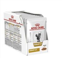 (โหล)Royal Canin Urinary S/O Cat อาหารเปียกแมว โรคนิ่วขนาด 85 กรัม* 12ซอง