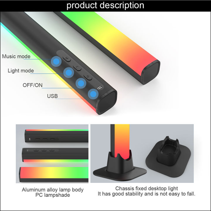 rgb-แสงโดยรอบแสงเสียงควบคุมจังหวะดนตรี-led-กราฟฟิตีคอมพิวเตอร์-app-แสงบรรยากาศบลูทูธ