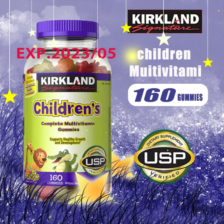 Kirkland Children Children's Complete Multivitamin 160 Gummies Kirkland