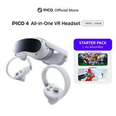 PICO 4 All-In-One VR Headset 4K (128GB/256GB) แถมฟรี 2 เกม Starter Pack