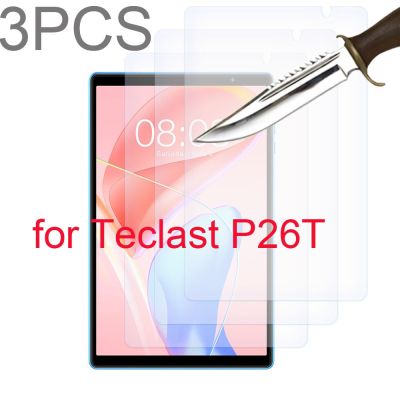 3ชิ้นสำหรับแผ่น Teclast P26T 10.1 2023กระจกเทมเปอร์ปกป้องหน้าจอ3แพ็คแท็บเล็ตป้องกันฟิล์ม HD กันรอยขีดข่วน