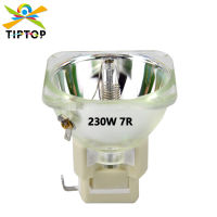 Gigertop 230W 7R ไฟฉายติดศีรษะเคลื่อนที่เวที MSD แสงเทคโนโลยีสดใสโคมไฟลายท้องฟ้าไฟสไนเปอร์แสงไฟสปอต7R