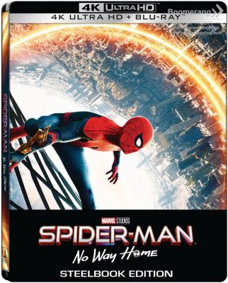 Spider-Man: No Way Home /สไปเดอร์-แมน: โน เวย์ โฮม (4K+Blu-ray Steelbook) (4K/BD มีเสียงไทย มีซับไทย) (Boomerang) (หนังใหม่)