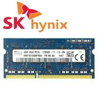 DDR3L เดิมของ Hynix 4GB 1600Mhz PC3L-12800สำหรับหน่วยความจำ RAM ของแล็ปท็อป204pin 1.35V แรงดันต่ำ MAC RAM