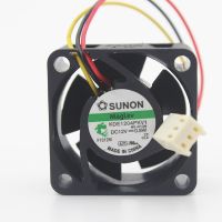 KDE1204PKV1 MS.AF.GN 40x40x20mm 40mm 4cm DC12V 0.8W Server Cooling Fan 3 wire for SUNON