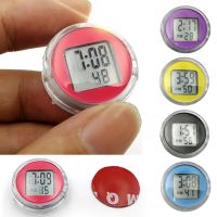 ✷ 1Pc Mini Waterproof Motorcycle Bike Sticky Digital Display Clock Watch Motorcycle Decoration Auto Car Interior Accessories