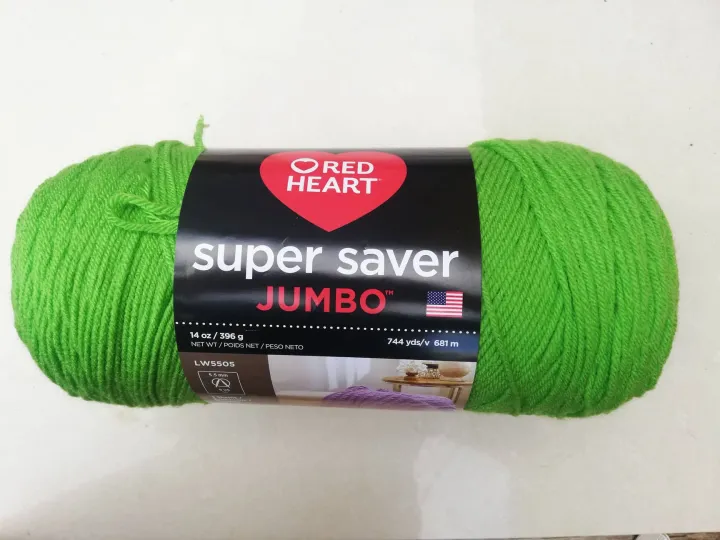 Red Heart Super Saver Jumbo Yarn Spring Green Lazada PH