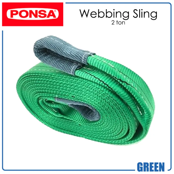 Ponsa Polyester Webbing Sling 2T x 50MM x 3Meters | Lazada PH