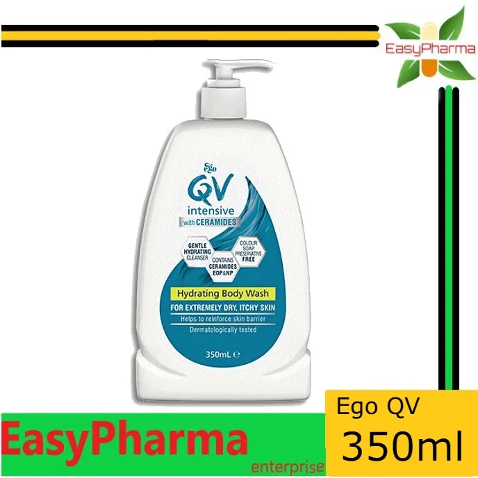Ego QV Intensive with ceramides Hydrating Body Wash 350ml [ For