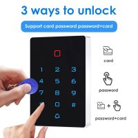 RFID Keyless Access Control Keypad 2000 User /ID Card Touch Screen Standalone Access Control Reader Non-Waterproof