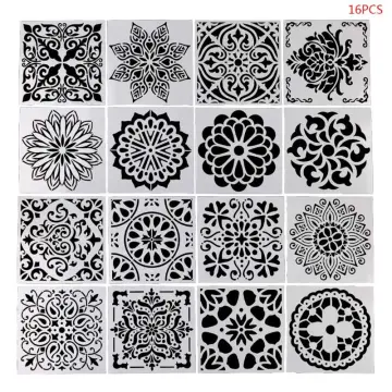 20 Piece Set Mandala Dotting Tools DIY Painting Stencils Ball Stylus  Palette Paint Brushes for Canvas Rocks Coloring Drawing Crafting Art  Supplies 