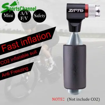 ZTTO CO2 Cartridge Holder Bracket Hold 2 x Control Blast CO2 Cartridges for  Road bike Water