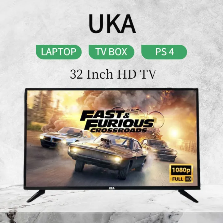 UKA 32 Inch Digital HD LED TV Ultraslim 32 Inches Builtin ISDBT Receiver 1920*1080 Lazada PH