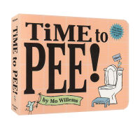 Original English time to pee urine adventure paperboard Book Mo Willems young childrens behavior habit training pig elephant co-author