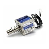 Jf-0826b 12V/รีเซ็ต2a 10Mm 20n แบบกดดึงแม่เหล็กไฟฟ้าแบบเปิด