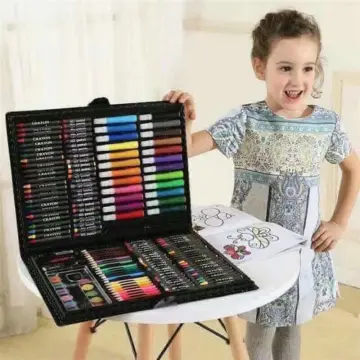 Super Mega Art Set For Kids Coloring Material Tools Art & Activity Set  Ensemble D' Art for Kids