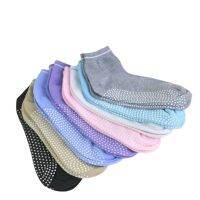 1 Pairs Socks Anti Silicone Gym Ballet Cotton Breathable Elasticity