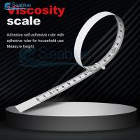 Self-Adhesive Measuring Tape Stainless Steel Workbench Ruler Adhesive Backed Tape Measure Metric Scale Rust-Proof Durable Ruler Linear Measurement