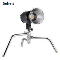 Selens C Stand Stainless Steel eavy Duty Stand Tripod Grip Head for Photo Studio Lighting Video Reflector Monolight Softbox