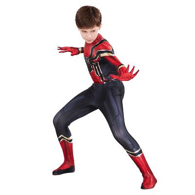 Homecoming Iron Suit Superhero Costume Cosplay Jumpsuit