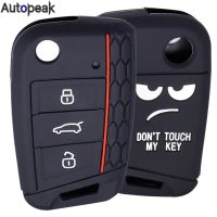 yonggax Key Fob Car Remote Cover Shell Case 3 Button Protector For VW Golf Mk4 Mk5 Mk6 Volkswagen Golf Beetle Cabriolet Beetle Caddy Eos