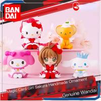 Bandai Capsule Toys Sanrio Card Captor Handmade Decorationsanime Action Figures Cute Pokemon Arceus Room Decor