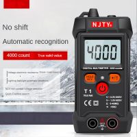 T1 Fully intelligent digital multimeter without shifting  small mini fully automatic universal meter maintenance electrician Electrical Trade Tools Te