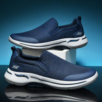 SKECHERS GoRuning_Gowalk 5 - Sparkling รองเท้าลำลองผู้หญิง รองเท้าวิ่งบนคลาวด์ - Air-Cooled Goga Mat, Dual-Density Outsole, Hyper Pillar Technology, Ortholite, Ultra Go DXZ