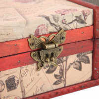 ：》《{ Vintage Jewelry Box Decoration Stable Retro Jewelry Box Elegant For Men Women For Necklace Bracelet