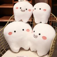 Cute Plushies Kawaii Tooth Plush Cute Toy Cartoon Doll Stuffed Doll Funny Soft Pillow Home Decor For Bedrooms Chairs Beds Sofas remarkable