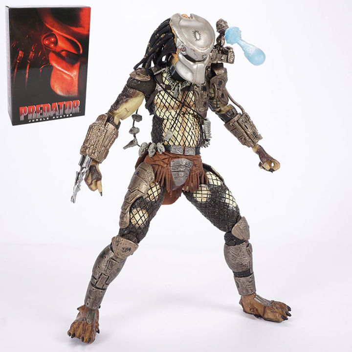 classic-movie-neca-ultimate-series-predator-7-jungle-hunter-vs-alien-eggs-pvc-action-figure-collectible-model-toy