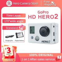 GoPro HD Hero 2รุ่นแรกชั้นต้นกล้อง Go Pro กีฬามุมกว้างพิเศษ HD Vlog กล้องแอคชั่นแคมเมราขับขี่ขนาดเล็ก