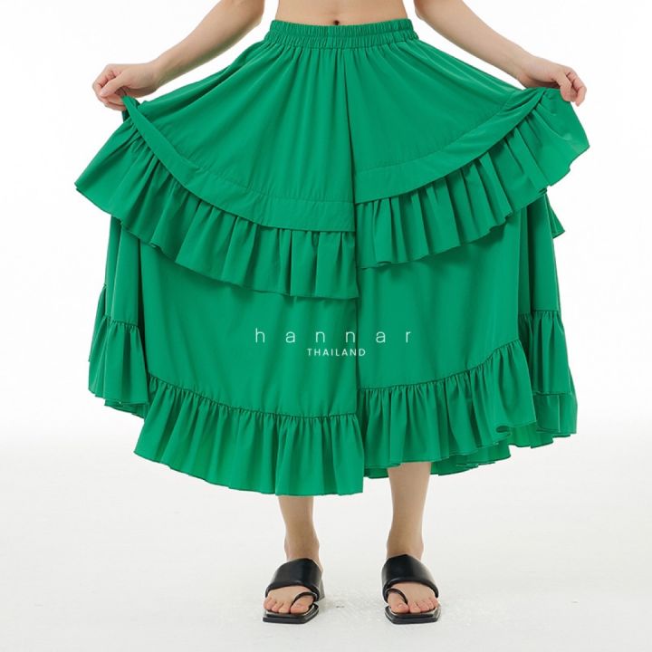 hannar-skirt-sk0055-green