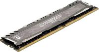 Crucial Ballistix Sport LT 3200 MHz DDR4 DRAM De SKtop ชุดความจำเกม16GB (8GBx2) CL16 BLS2K8G4D32AESBK (สีเทา)