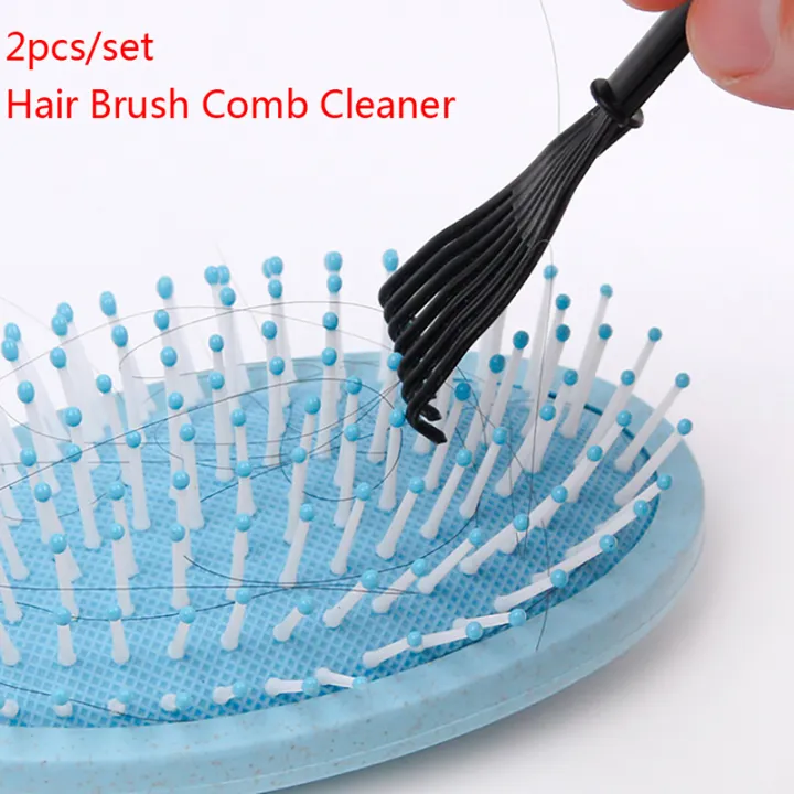 JDATAR 2Pcs/Set Hair Brush Comb Cleaner Remover Soft Hair Drop Shipping