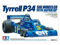 Tamiya โมเดล20058พลาสติก1/20 F-1 Tyrrell P34รถหกล้อ1976ญี่ปุ่น GP แบบจำลองรถแข่งประกอบสำหรับของเล่น DIY Hoy